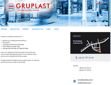 Tablet Screenshot of gruplast.com.pl